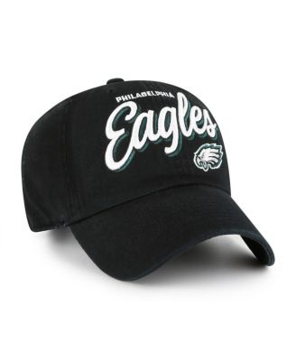 Women's Black Philadelphia Eagles Ariana Clean Up Adjustable Hat