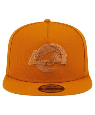 Men's&nbsp;Brown Los Angeles Rams Color Pack A-Frame 9FIFTY Snapback Hat
