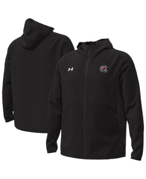 Мужская куртка Under Armour Black South Carolina Gamecocks Unstoppable Raglan Full-Zip