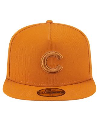 Men's Orange Chicago Cubs Color Pack A-Frame 59FIFTY Fitted Hat