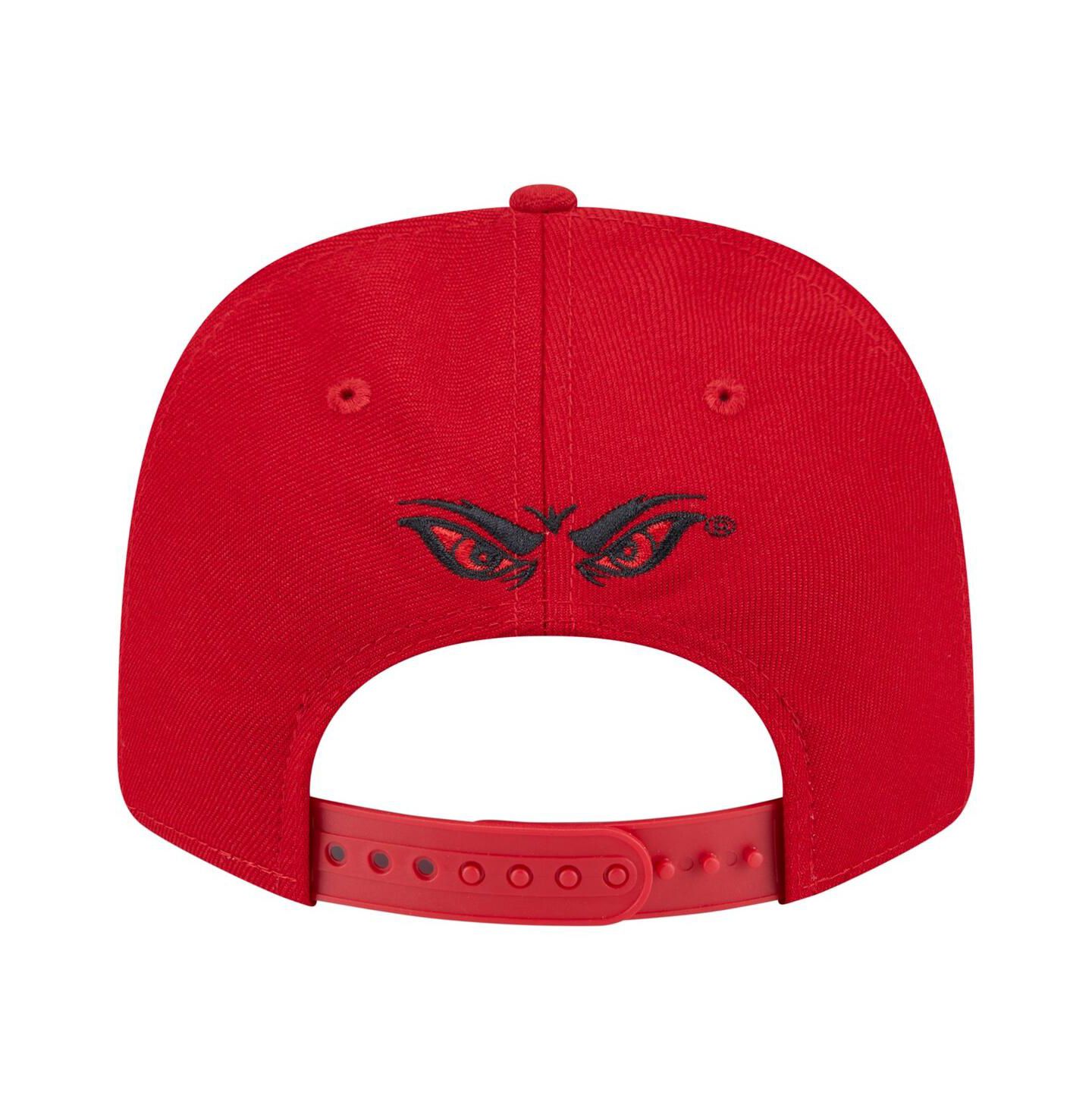 Мужская кепка New Era Red Cincinnati Bearcats Team Collective 9SEVENTY Stretch-Snap Adjustable Hat — фото 2