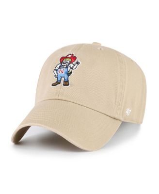 '47 Brand - Big Boys and Girls Khaki Nebraska Huskers Clean Up Adjustable Hat