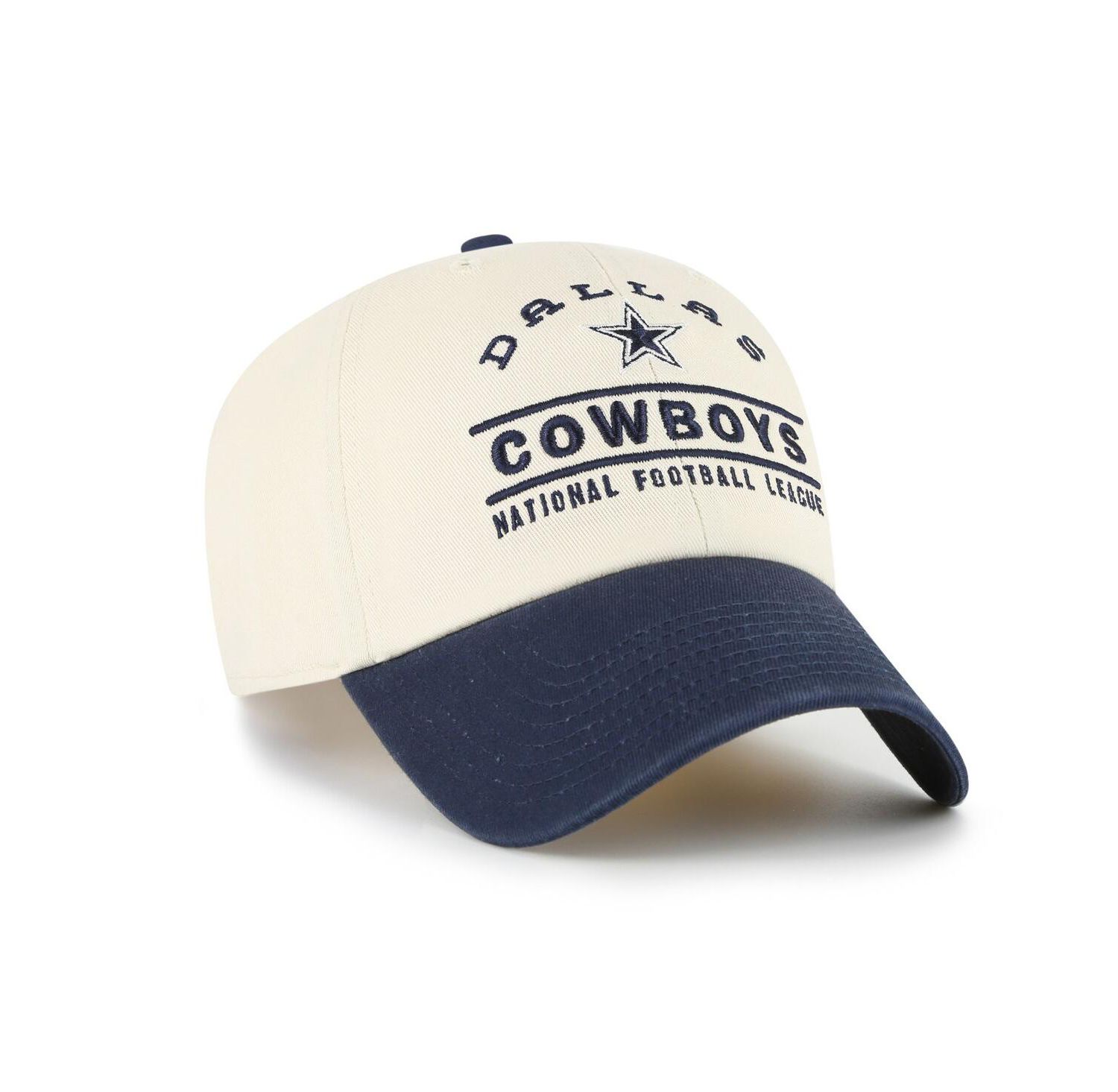 Men's Natural Dallas Cowboys Windham Clean Up Adjustable Hat
