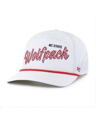 '47 Brand - Men's White NC State Wolfpack Fairway Hitch Adjustable Hat