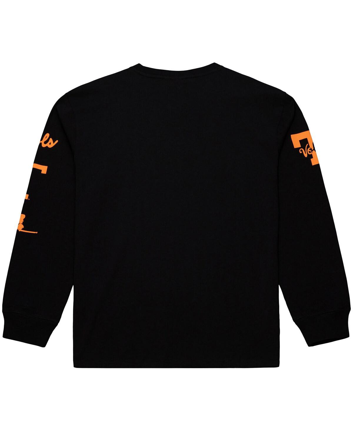 Mitchell & Ness Black Tennessee Volunteers Training Camp Long Sleeve T-shirt In Black
