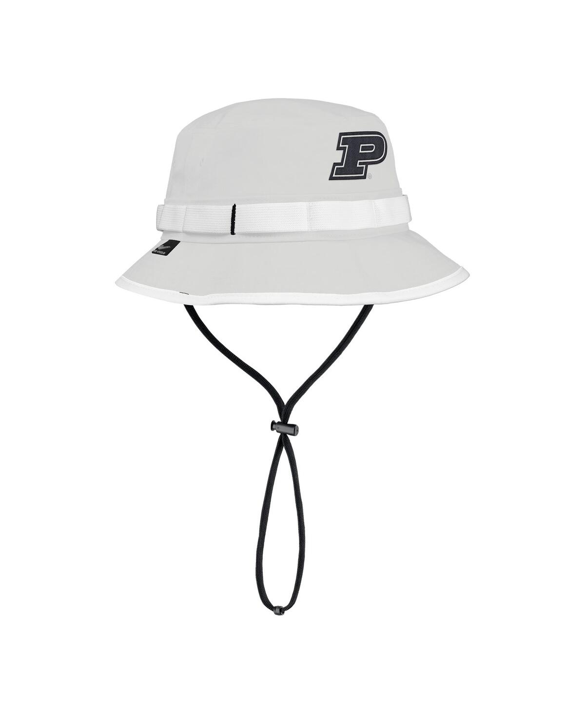 Nike Men's Gray Purdue Boilermakers 2025 On-Field Boonie Performance Bucket Hat