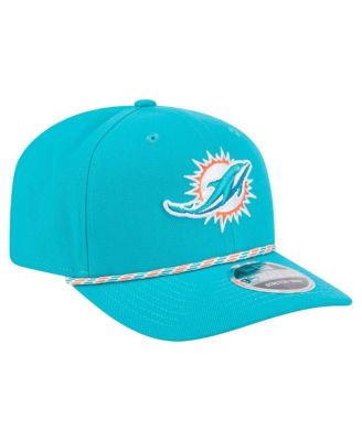 Men's&nbsp;Aqua Miami Dolphins Gameday Multi Rope 9SEVENTY Stretch-Snap Hat