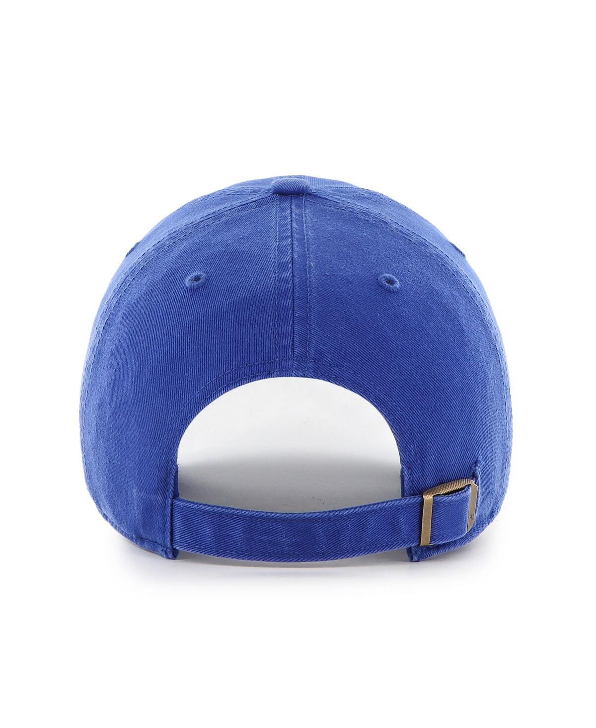 47 Brand Women's Royal New York Giants Ariana Clean Up Adjustable Hat In Blue