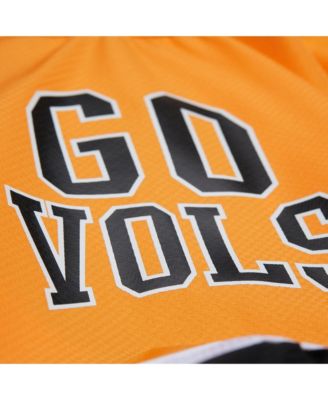 Men's Tennessee Orange/Black Tennessee Volunteers Tie Breaker Logo Vintage Lightweight Anorak Half-Zip Windbreaker