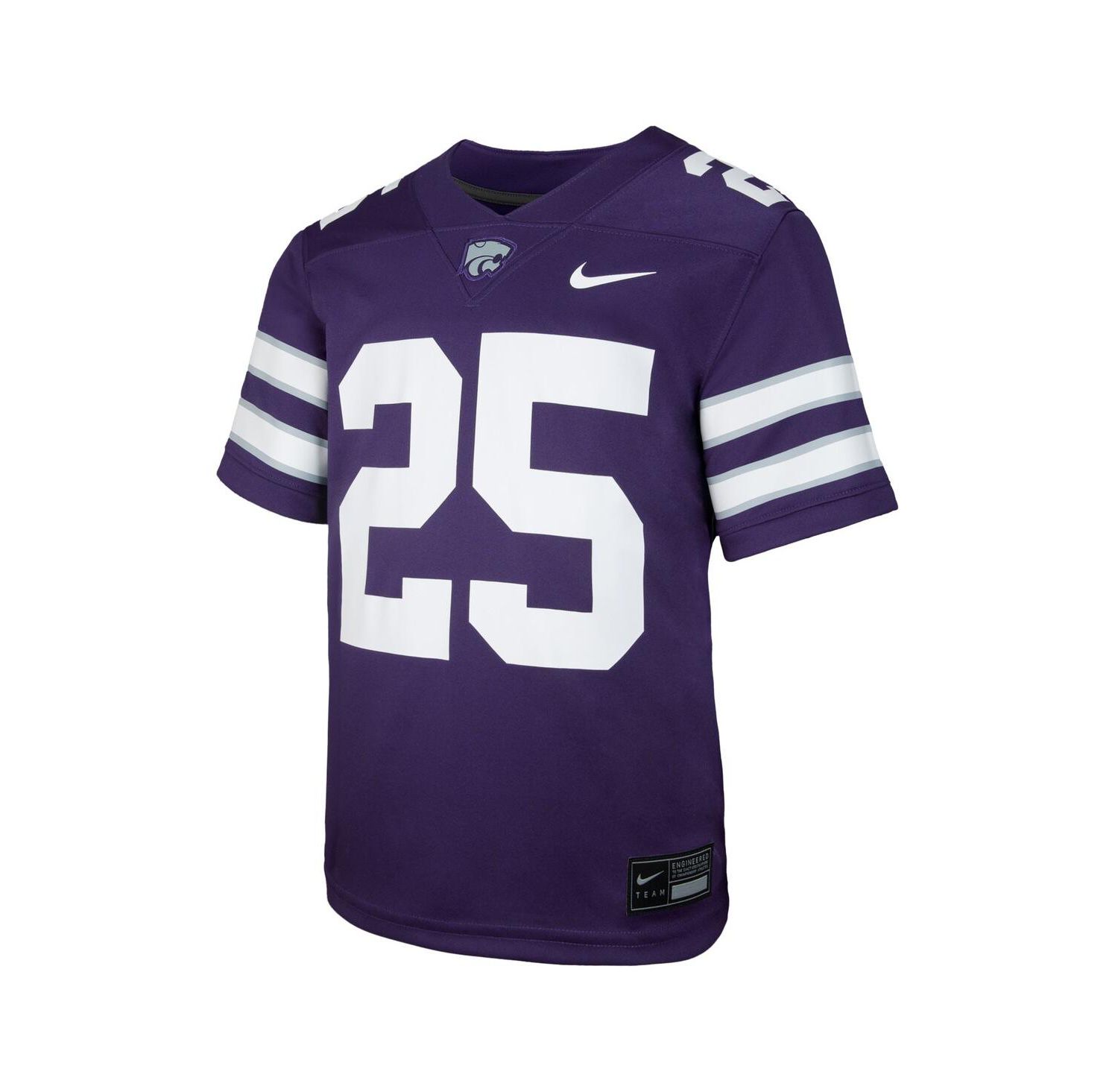 Big Boys and Girls 25 Purple Kansas State Wildcats Untouchable Replica Game Jersey