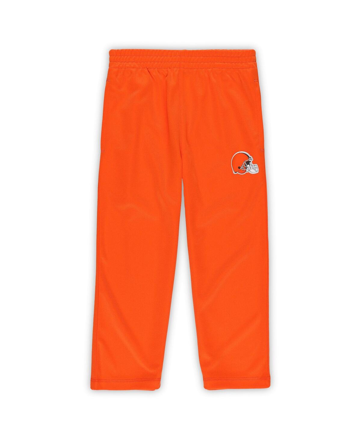 Outerstuff Toddler Cleveland Browns T-shirt And Pants Set In Multi