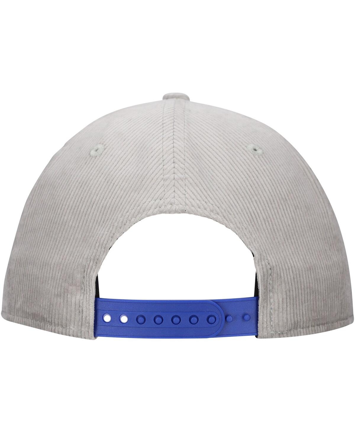 New Era Men's Gray Fc Cincinnati Corduroy Golfer Adjustable Hat