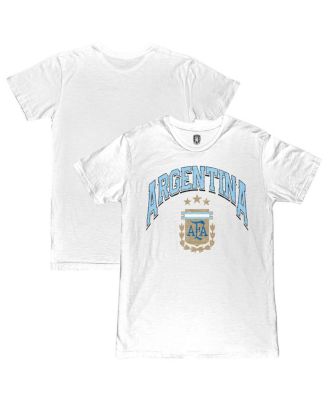 1863FC - Men's White Argentina National Team Retro Wordmark T-Shirt