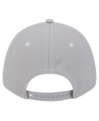 Big Boys and Girls Gray Cincinnati Bengals Main 9FORTY Adjustable Hat