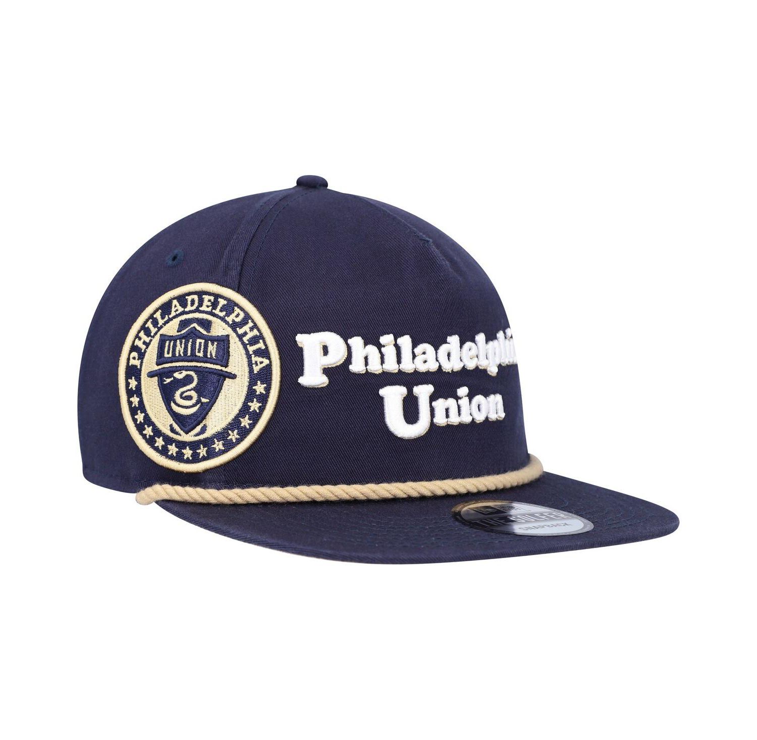 Men's Navy Philadelphia Union Heritage The Golfer Snapback Hat
