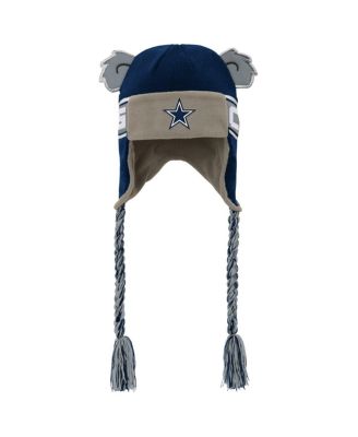Outerstuff - Big Boys and Girls Navy Wordmark Ears Trooper Knit Hat