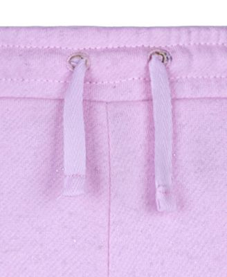 Girls' 7-16 Lurex Fleece Joggers