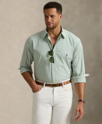 Men's Big & Tall Poplin Sport Shirt