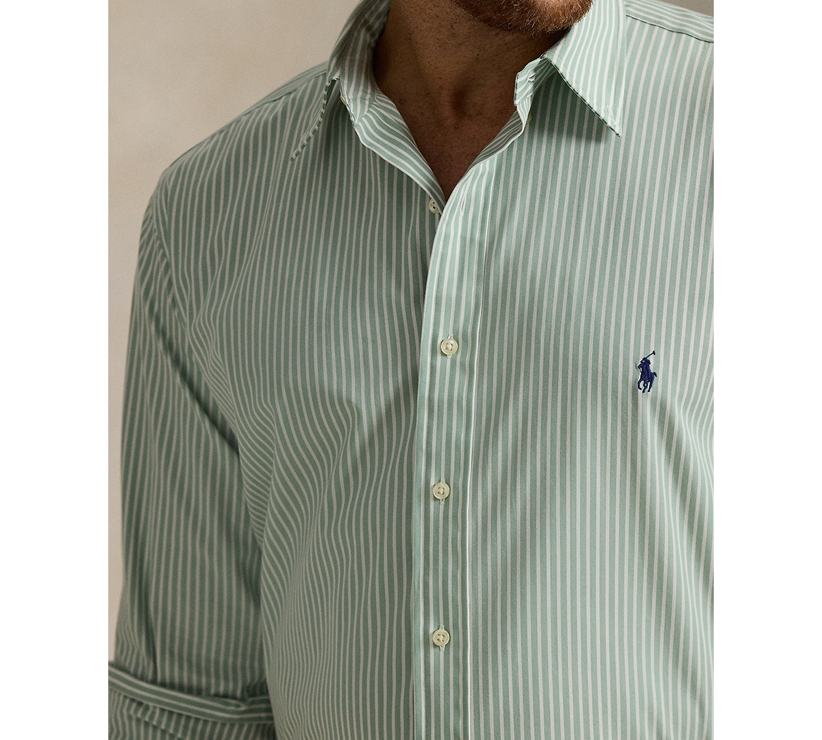 Polo Ralph Lauren Men's Big & Tall Poplin Sport Shirt
