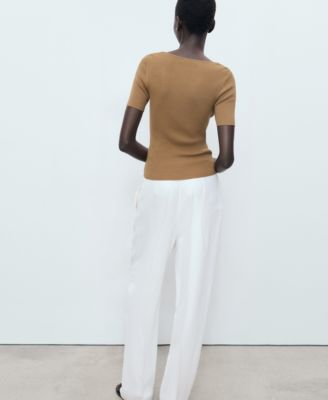 Women's Mixed Ribbed Sweater