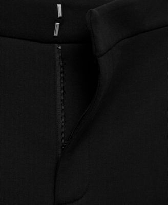 Women's Elastic Waist Straight-Fit Pants