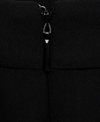 Women's Straight Mid-Rise Suit Pants