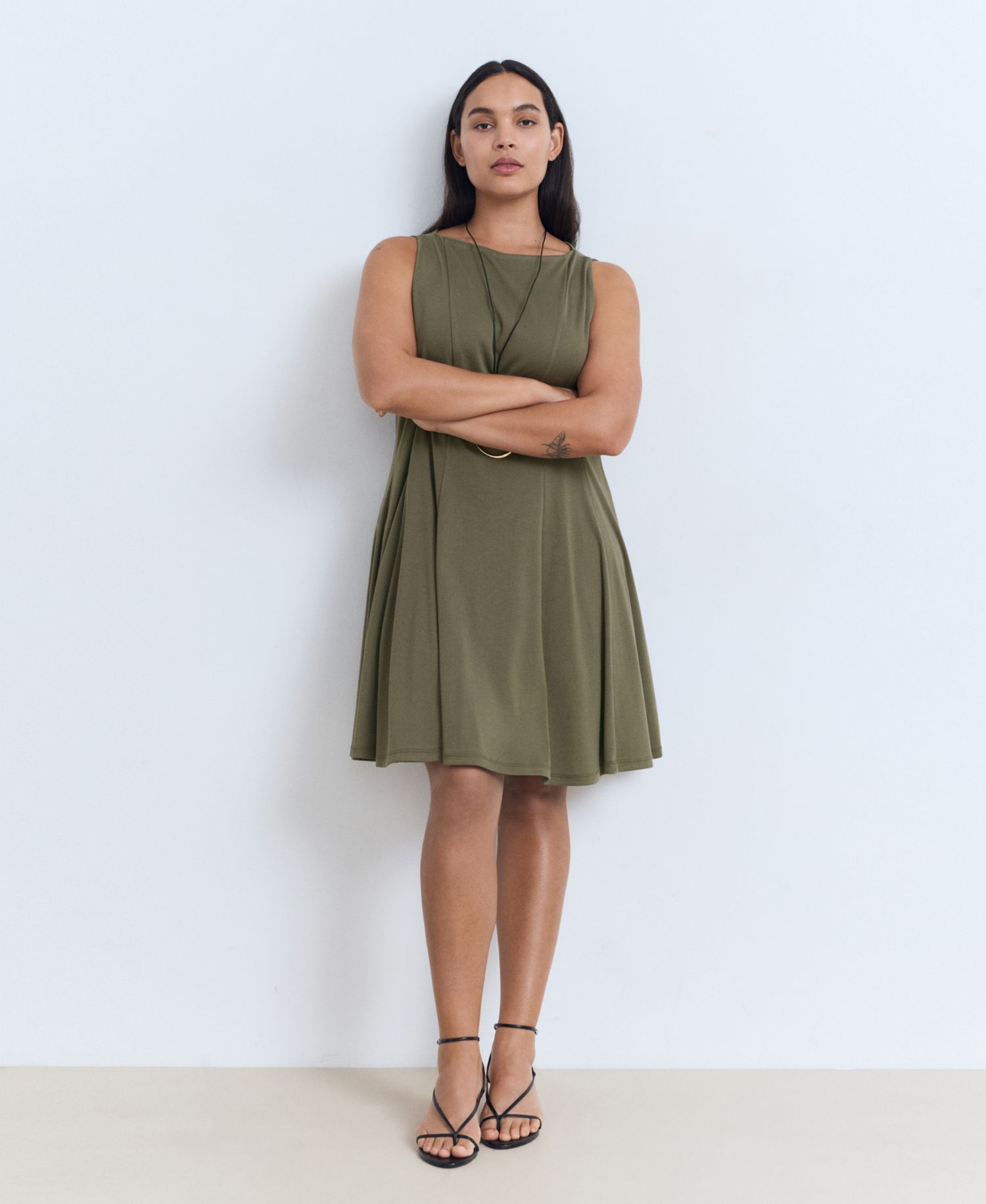 Women's Short Flared Dress