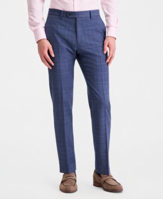 Men's Modern-Fit Wool TH-Flex Stretch Suit Separates Pant