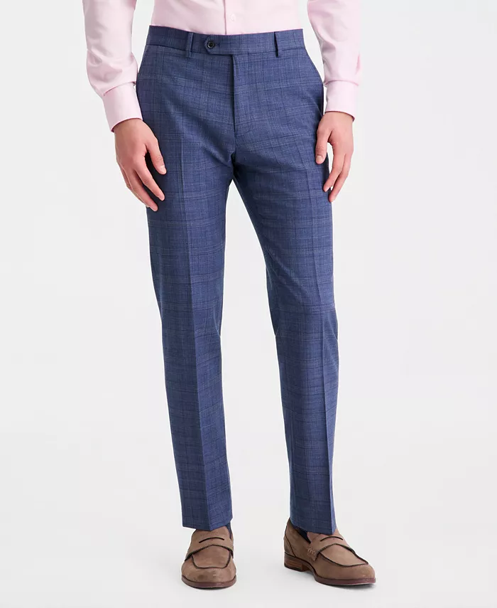 Men's Modern-Fit Wool TH-Flex Stretch Suit Separates Pant - thumbnail 6