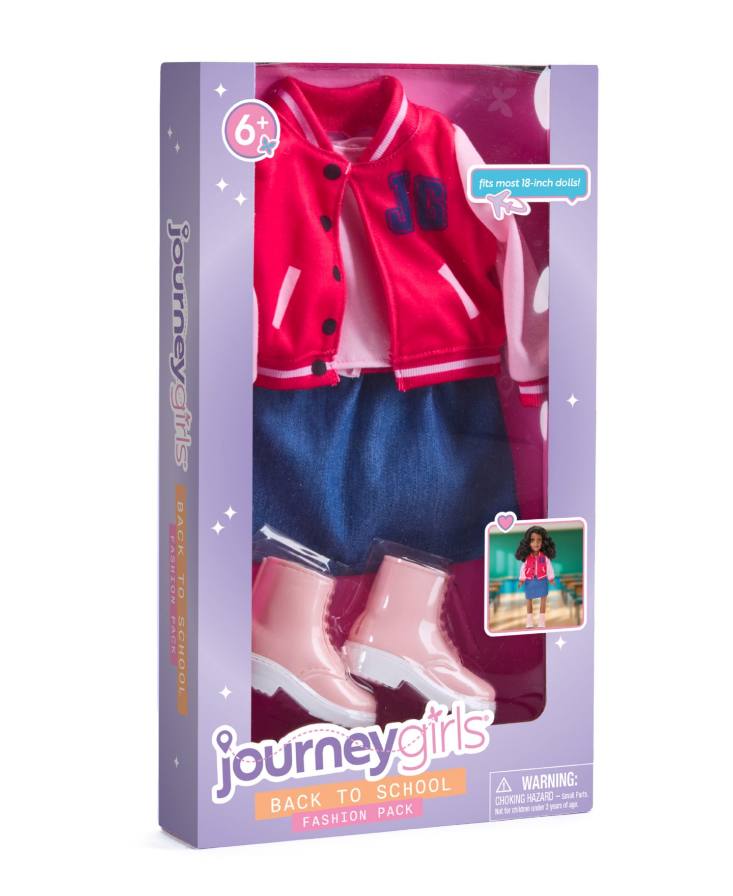 Детские аксессуары для кукол Journey Girls Back to School Fashion Pack — фото 8