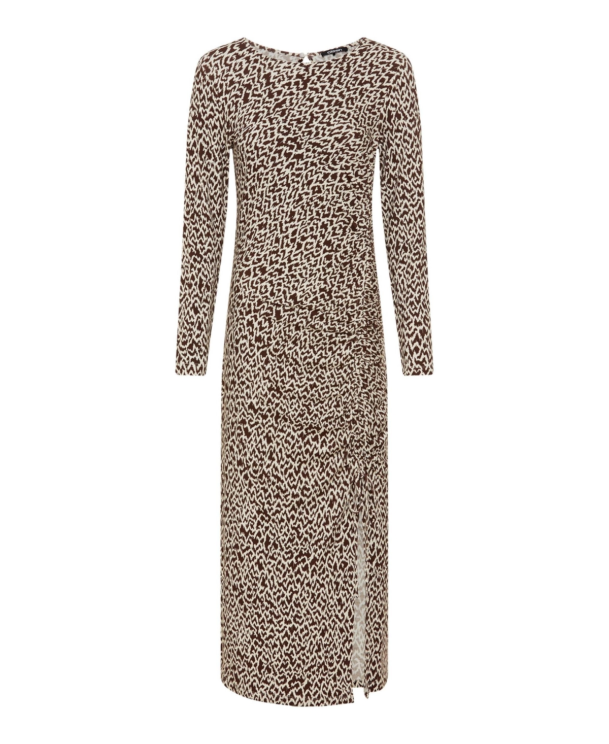 Olsen Women's Modern Animal Fitted Midi Dress