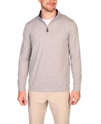 Men's Brushed Melange Super Soft Quarter Zip Men's Tailorbyrd Brushed Melange Super Soft Quarter Zip Sweaters