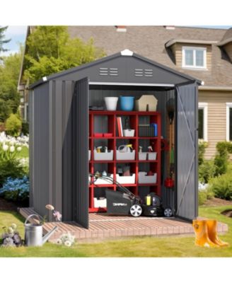 6&#39;x4&#39; Outdoor Storage Shed