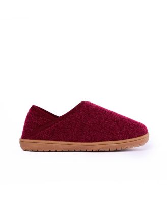 Women's Packaway Fabric Slipper Collabsible Heel