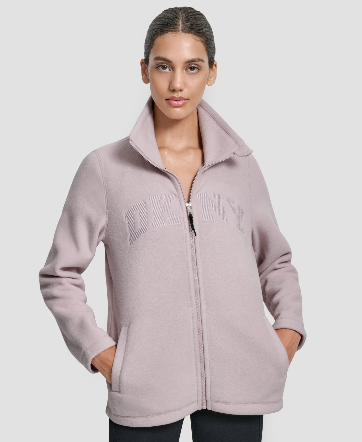 Women's Full-Zip Varsity Logo Top