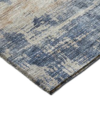 Nouveau Washable NV25 2'3"x7'6" Runner Area Rug