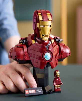 Marvel Iron Man MK4 Bust Building Kit 76327, 436 Pieces