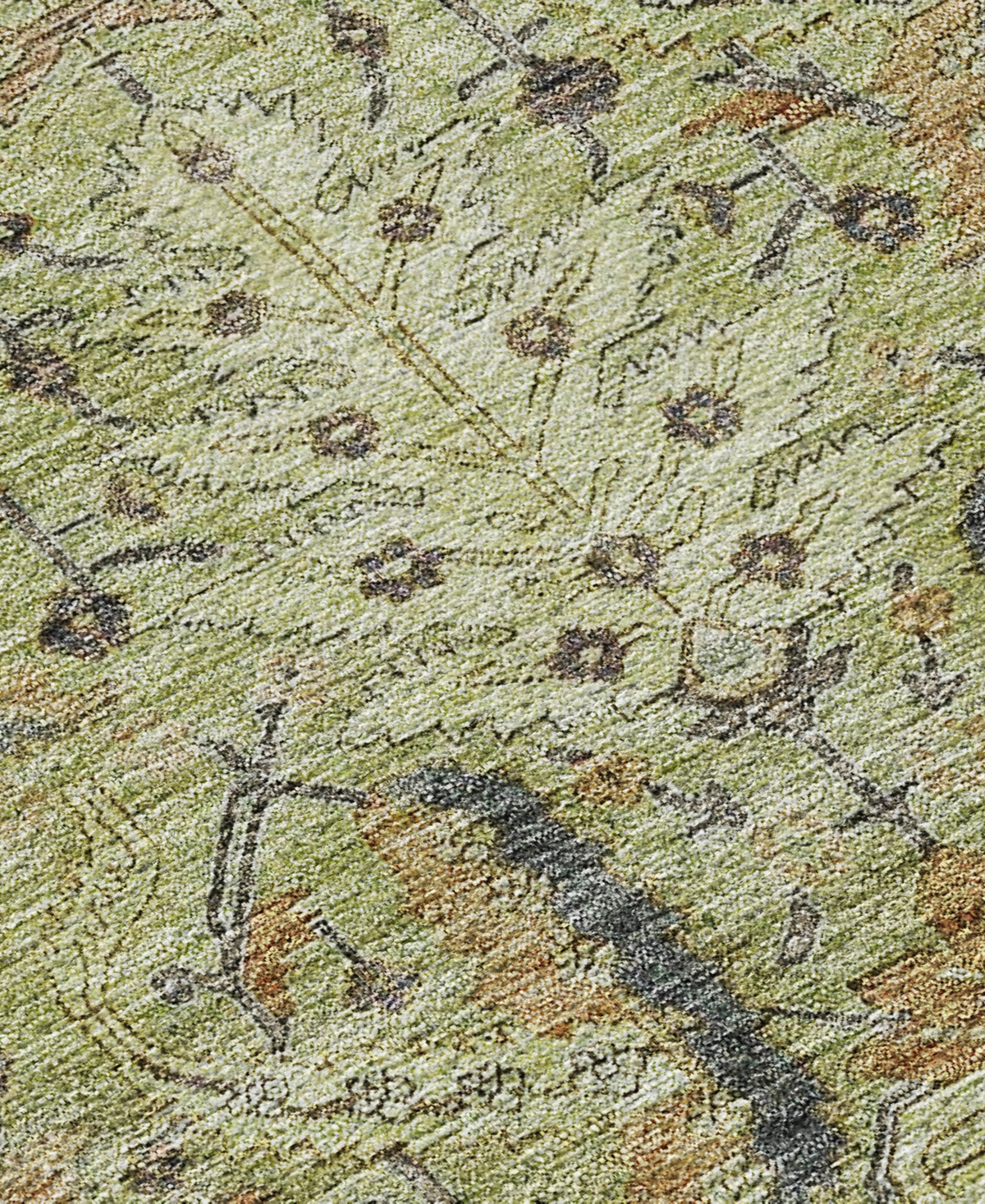 Dalyn Solace Sl7 9'x12' Area Rug In Green
