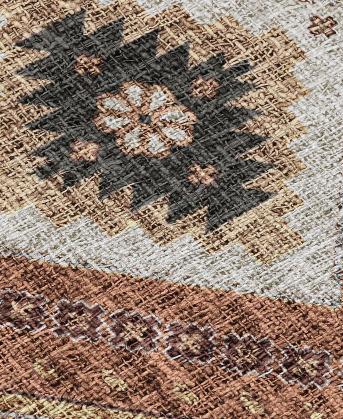 Dalyn Portico Po5 8'x8' Round Area Rug In Multi