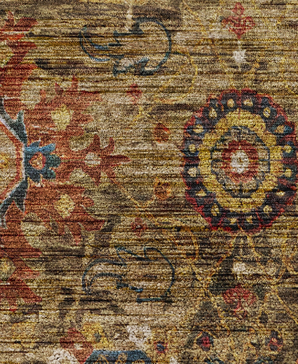 Dalyn Silk Road Sr9 6'6"x9'6" Area Rug In Multi