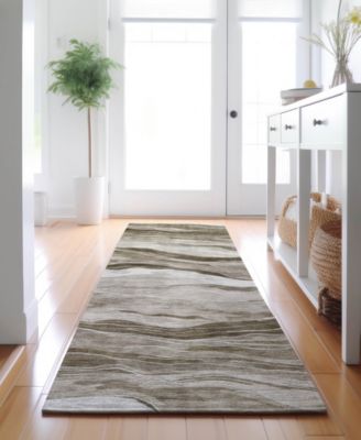 Pacifica Washable PA6 2'3"x7'6" Runner Area Rug