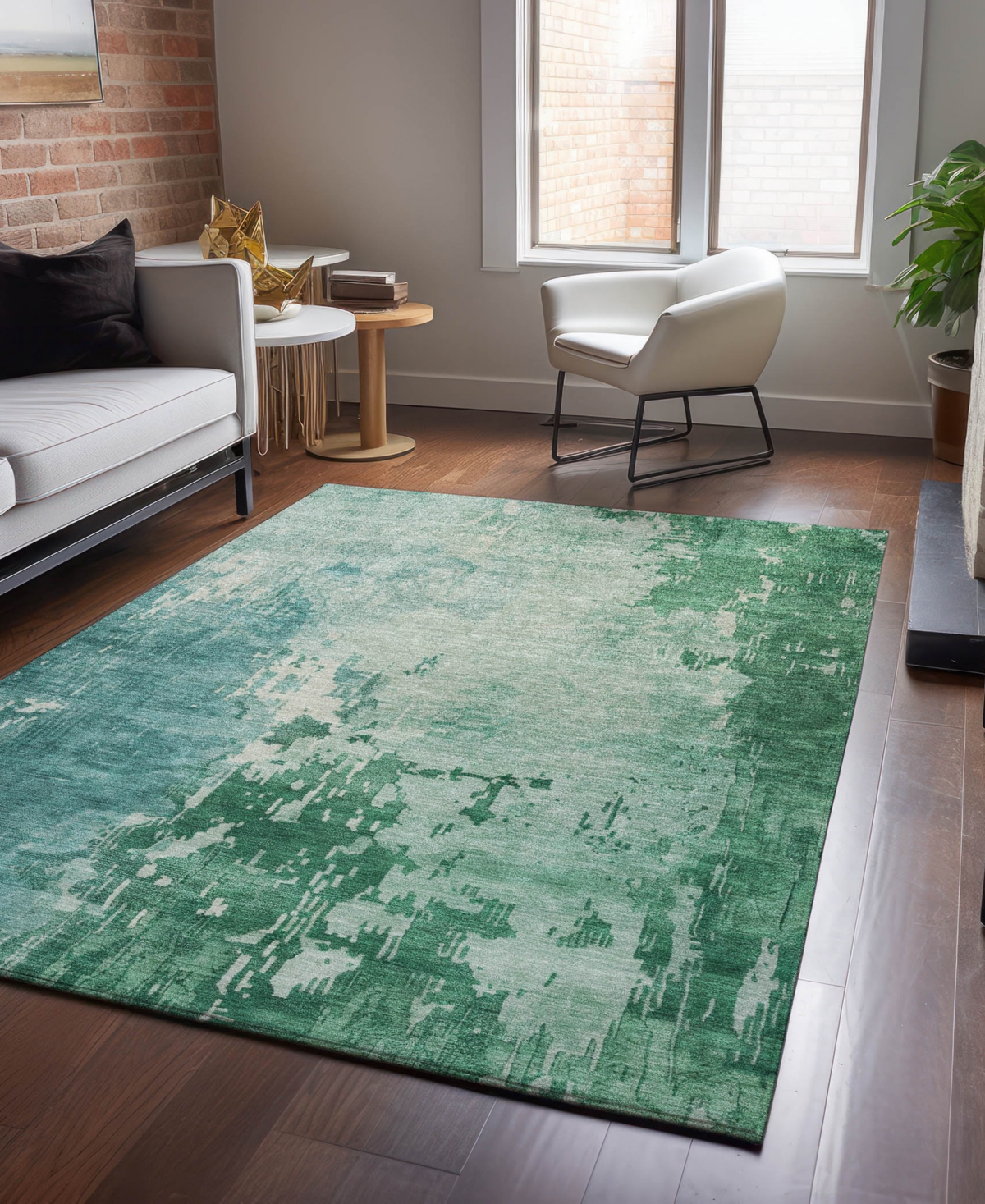 Dalyn Pacifica Pa11 3'x5' Area Rug In Green