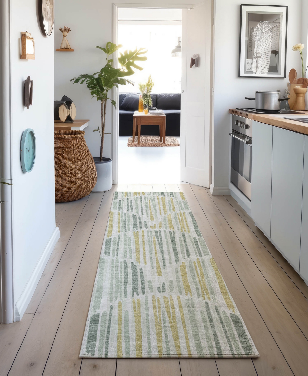Dalyn Neo No8 2'3"x7'6" Runner Area Rug In Multi