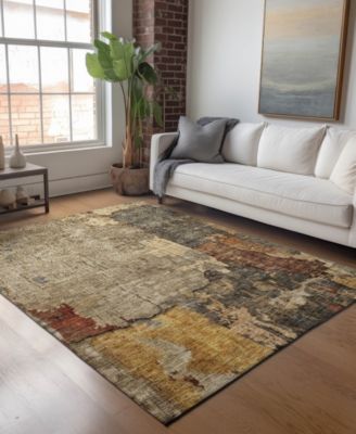Nouveau Washable NV9 5'x7'6" Area Rug