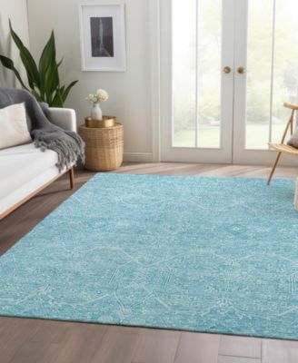 Solace Washable SL12 2'6"x3'10" Area Rug