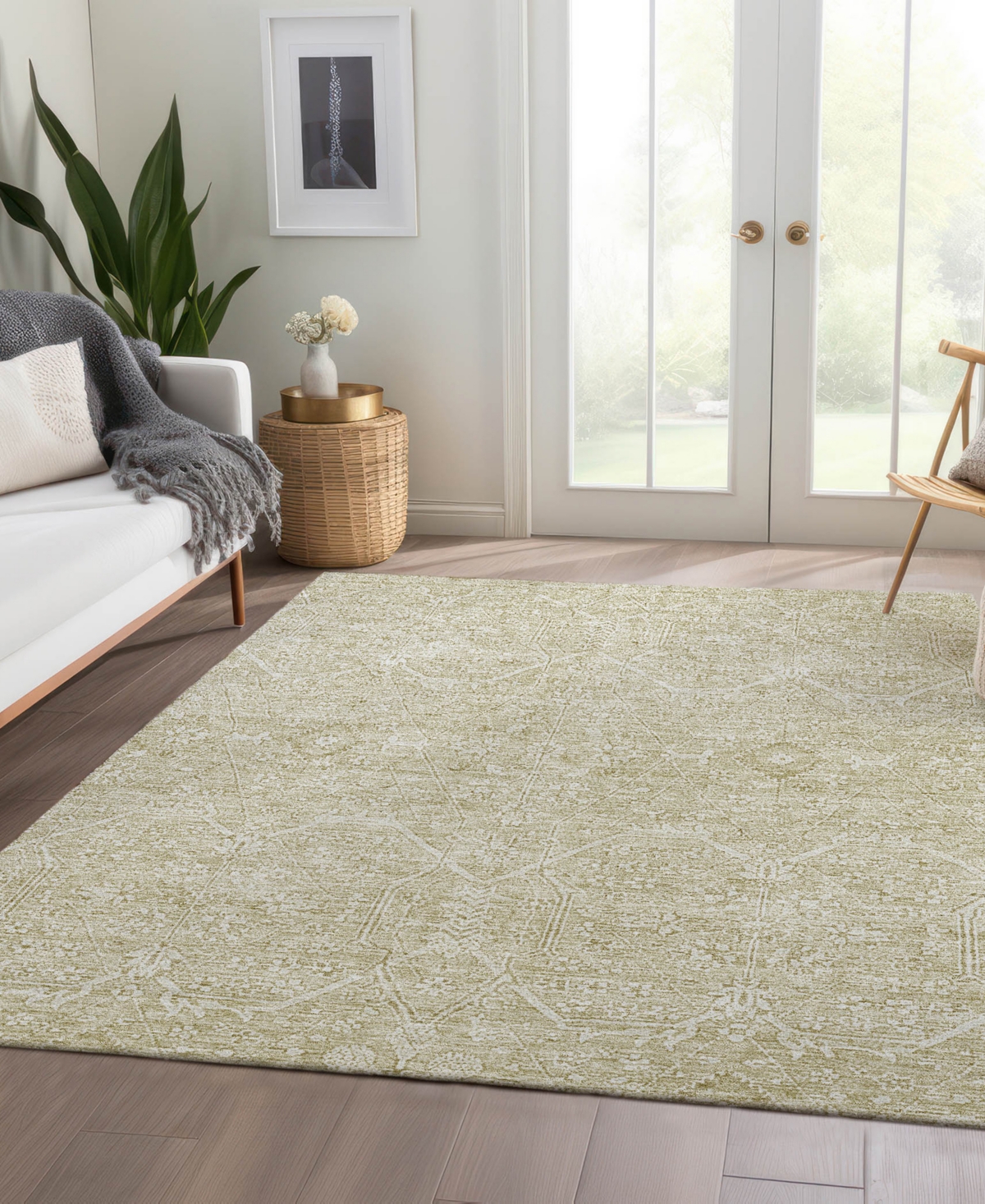 Dalyn Solace Sl12 3'x5' Area Rug In Neutral