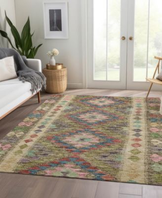 Solace Washable SL13 8'x10' Area Rug