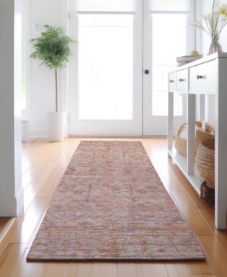 Ravenna Washable RN5 2'3"x7'6" Runner Area Rug