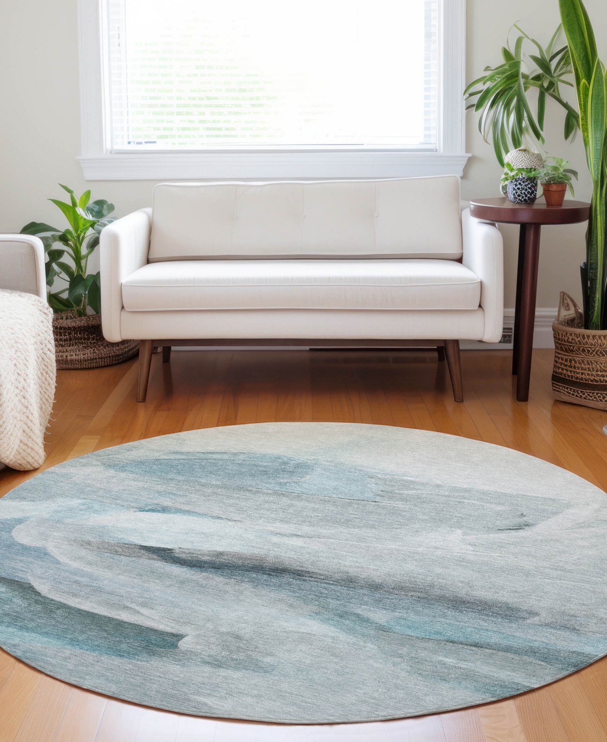 Dalyn Ravenna Rn11 8'x8' Round Area Rug In Multi