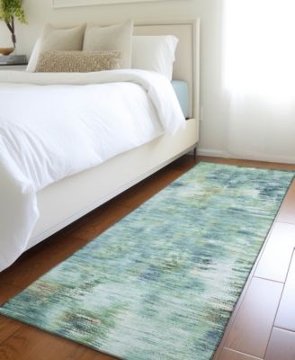 Kochi Washable KC1 2'3"x7'6" Runner Area Rug